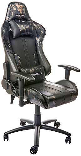 ThunderX3 BC3 CAMO, silla gaming tecnología AIR, transpiración total,2 colores