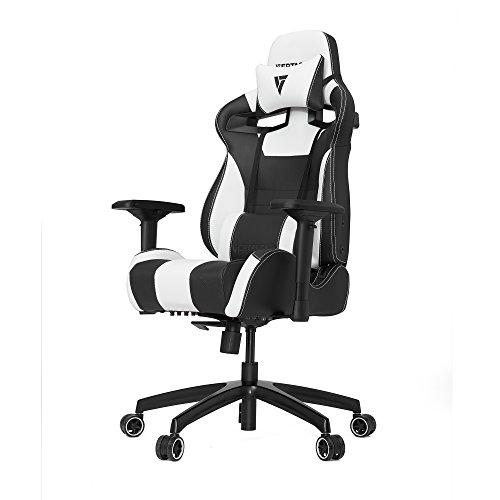 VERTAGEAR Silla para Juegos S-Line 4000 Negro/Blanco Mediano
