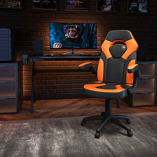 Flash Furniture X10 Gaming Chair Racing Office - Silla ergonómica para Ordenador (Ajustable