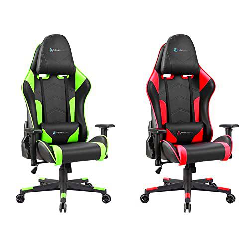 Newskill Kitsune Silla Gaming Profesional, Color Verde + Kitsune Silla Gaming Profesional